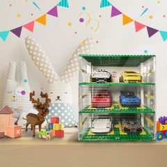Cabeeskii 130-piece building set designed for display and play.