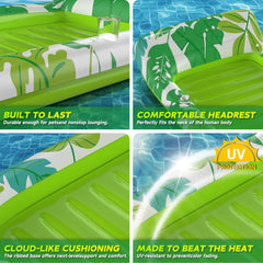 CACSPS dual cup holders keep drinks within easy reach during lounging.