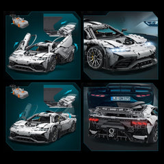 CaDA C61503W Mercedes-AMG One detailed interior cockpit for realistic display