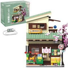CaDA Japanese Style Cat Grocery Store House interior with cozy shelves for display and play