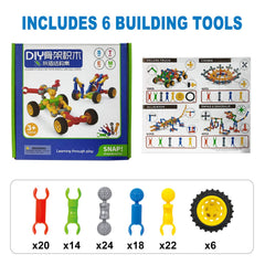 Caferria Creativity Learning by Play – develops motor skills and early engineering concepts.