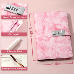 CAGIE A5 sized diary layout is comfortable for home or travel.
