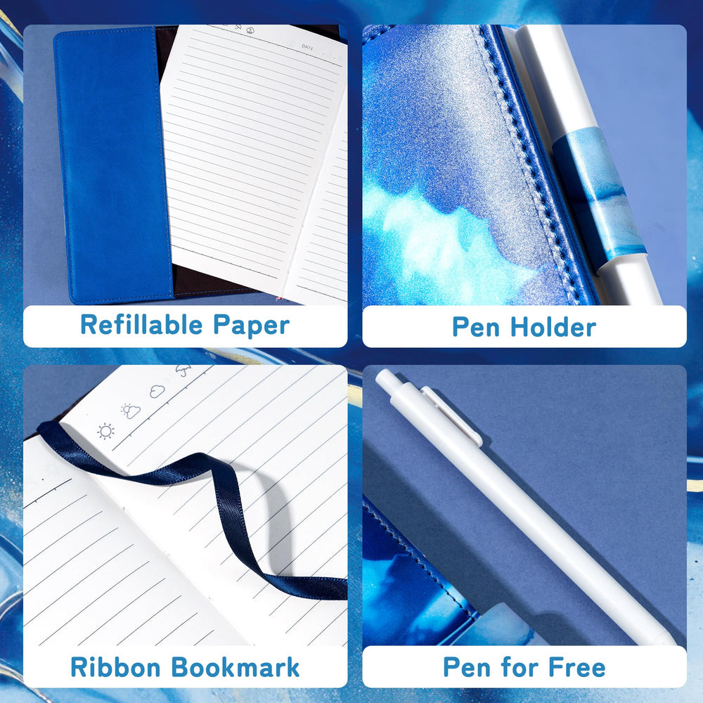 CAGIE diary refillable pages for endless journaling sessions.