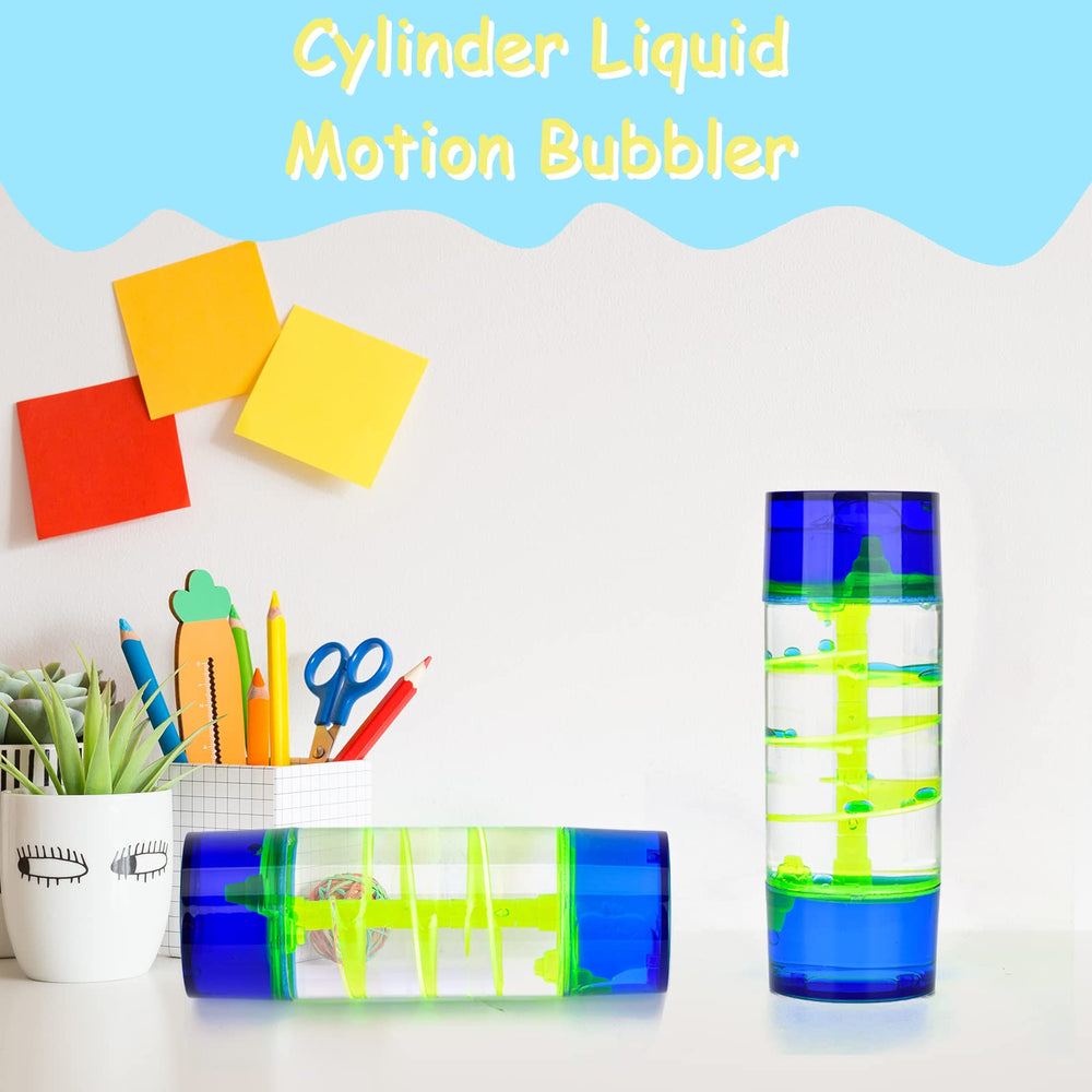 CAILINK Cylinder-type bubbler creates tranquil visuals to unwind during breaks.