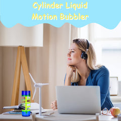 CAILINK Liquid Motion Bubbler serves as desk decor that helps concentrate.