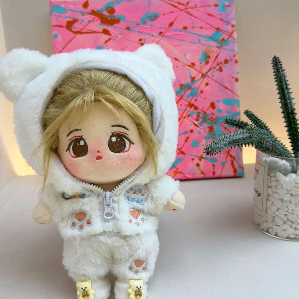 CALEMBOU packaging reflects the main image and includes all doll clothes shown.