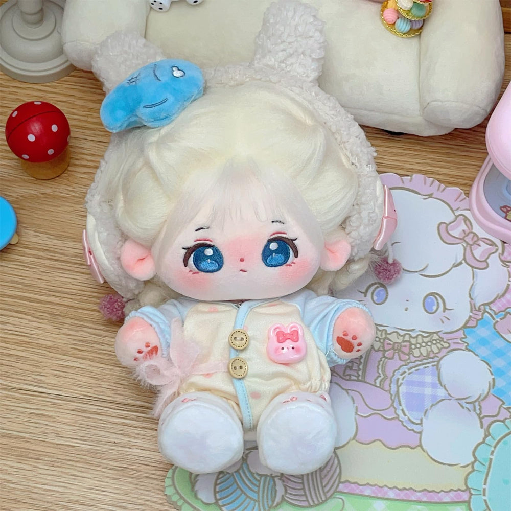 CALEMBOU plush doll hair styling ready for creative looks