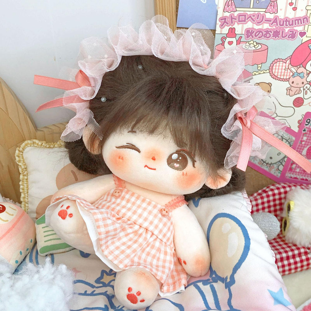 Calembou Winkii plush doll face close-up highlighting soft features