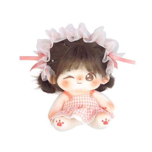 Calembou Winkii plush doll hair-styling close-up for creative looks