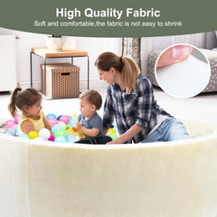 CALEPTONG large play area dimensions 47.2 by 13.8 inches for group play.