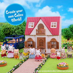 Calico Critters Toy Poodle Family heads-turn feature enhances playability