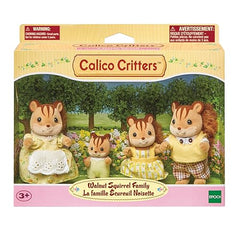 Calico Critters Walnut Squirrel Family: John design-focused pose for storytelling