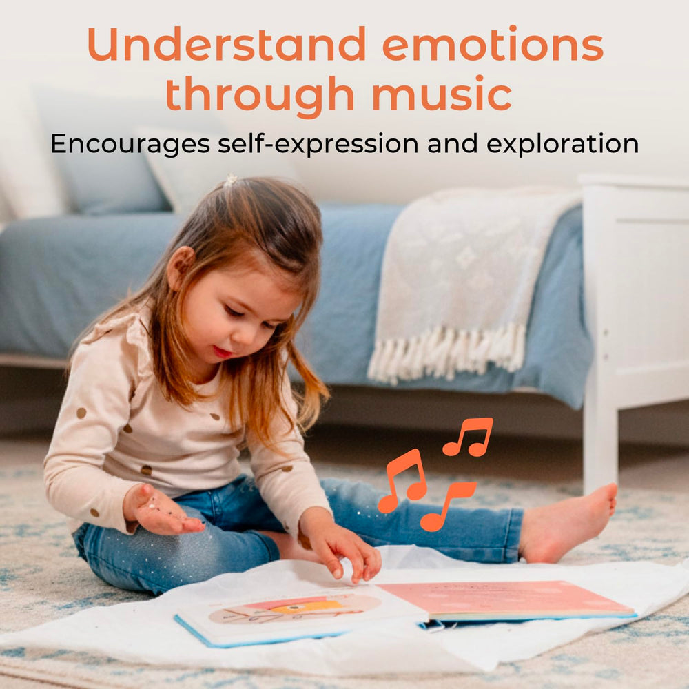 Cali's Books Bad Day Good Day page with sound button promotes interactive learning