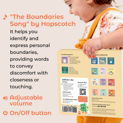 Cali's Books Boundaries Song travel-friendly design fits car journeys