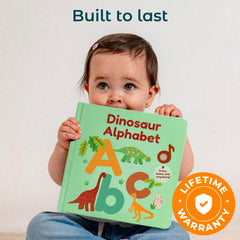 Cali's Books dino learning toy encourages joyful discovery in daily routines.
