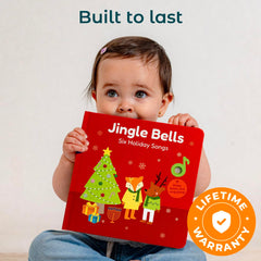 Cali's Books Jingle Bells arrives in gift-ready packaging for the holidays.