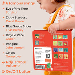 Cali's Books lifetime warranty and sturdy pages stand up to toddler exploration.