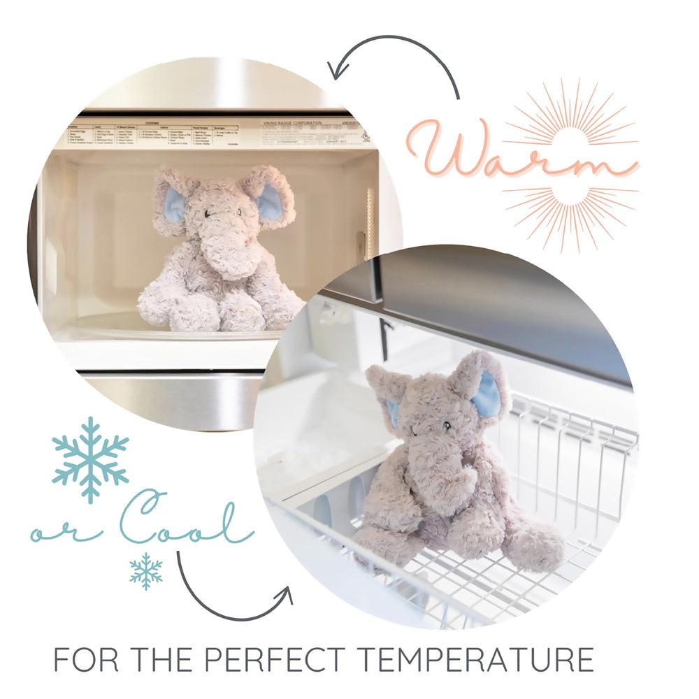 Callie Cow lavender-scented plush adds a soothing aroma.