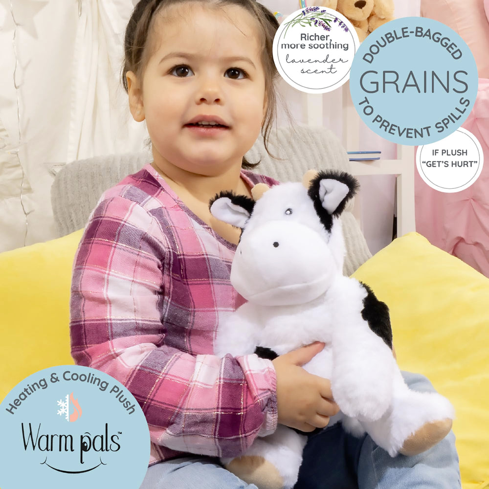 Callie Cow weighted plush delivers comforting hug and steady pressure.
