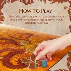 Calliope Tsuro dragon tile highlighting risk reward as turns unfold