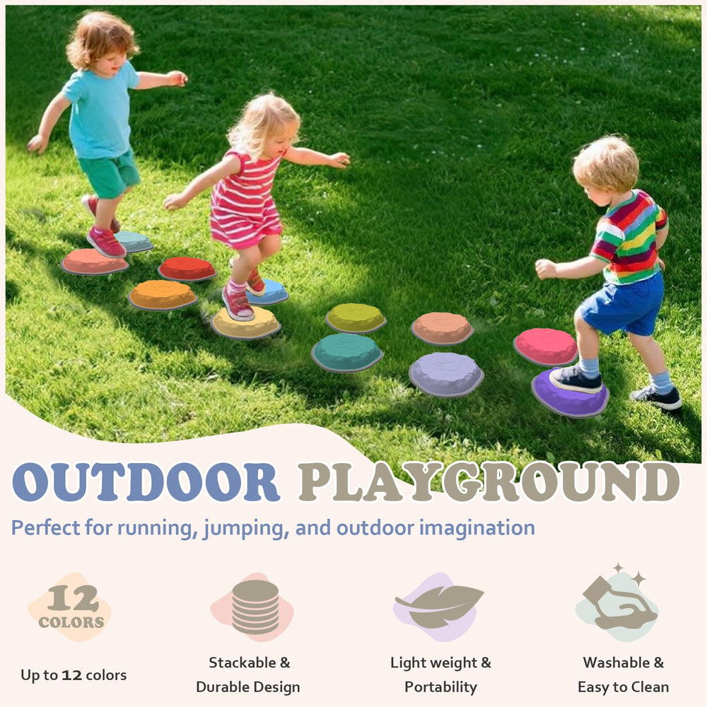 Camelus stepping stones stackable and lightweight for easy storage and transport