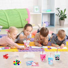 CAMIRUS Valentines stamps in four styles for fun classroom activities.