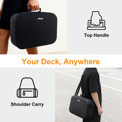 Camkinger ergonomic shoulder pad enhances comfort during carry.