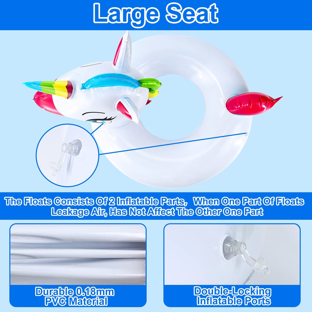 Camlinbo flamingo pool float with repair patches included