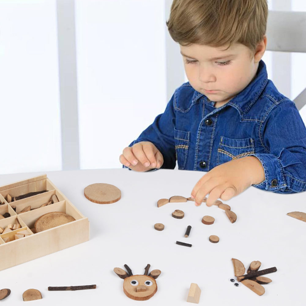 Candywood child-friendly DIY play scene supporting imagination and fine motor skills