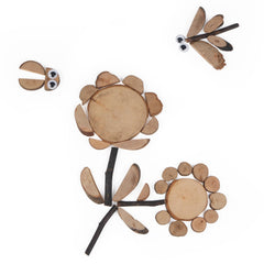 Candywood eco-friendly wood materials emphasized for sustainable, non-toxic creative activities