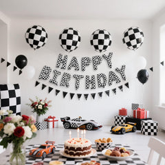 CANREVEL 13 independent letter balloons spell HAPPY BIRTHDAY for versatile setup