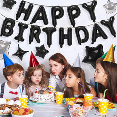 CANREVEL 13-letter birthday banner letters kit for celebrations