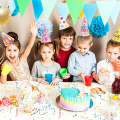 CANREVEL adult cone hats one-size fit for most guests.