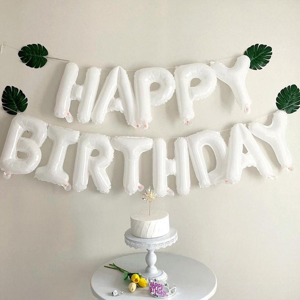 CANREVEL birthday banner hanging on wall for easy room decoration