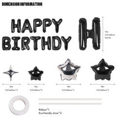 CANREVEL four-pointed star balloons enhance chic party decor