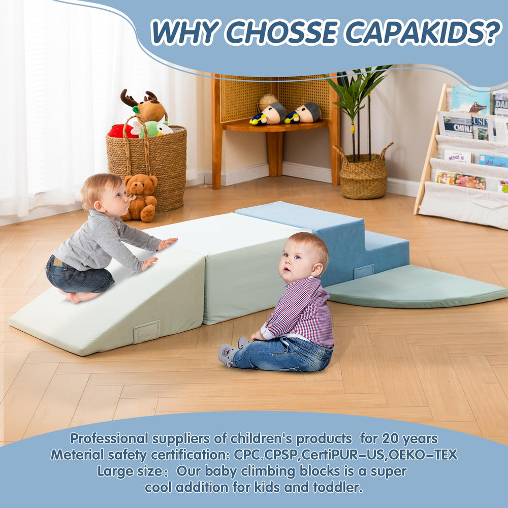 CAPAKIDS soft high-density foam cushions safe play