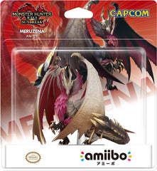 Capcom Meruzena Amiibo figure front view for Monster Hunter Rise Sunbreak display