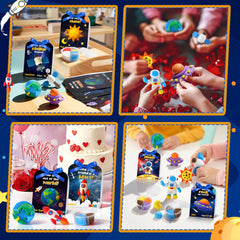 Capoda valentines gift-exchange ideas entice kids to craft together.