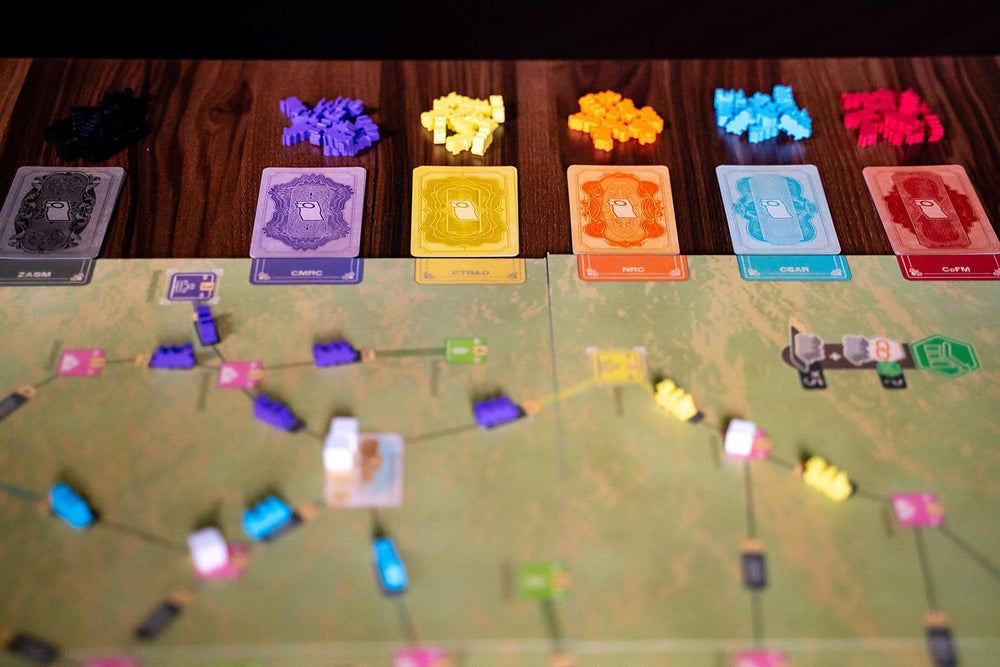 Capstone Games Age of Rail South Africa dividend tokens illustrate potential earnings.