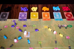 Capstone Games Age of Rail South Africa dividend tokens illustrate potential earnings.