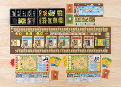 Capstone Games Ark Nova action cards show dynamic gameplay sequencing