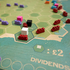 Capstone Games Irish Gauge dividend markers used during revenue decisions.