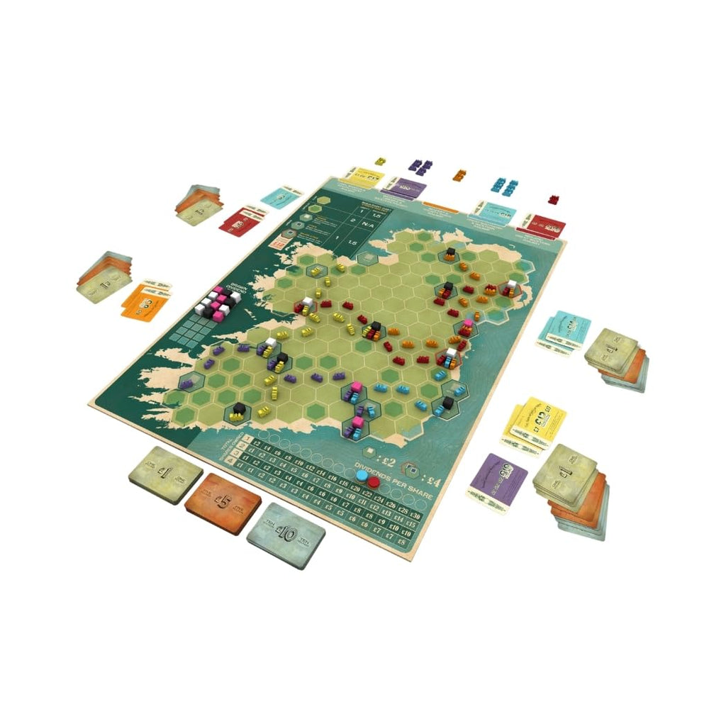 Capstone Games Irish Gauge player aids for fast reference.