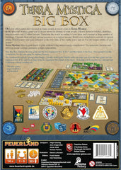 Terra Mystica Fire & Ice expansion map layout for tactical planning by Capstone Games