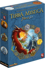 Capstone Games Terra Mystica Fire and Ice faction tiles reveal unique powers during setup.