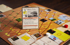Capstone Games Watergate game night setup, perfect for 2-player strategy sessions and memorable tabletop battles.