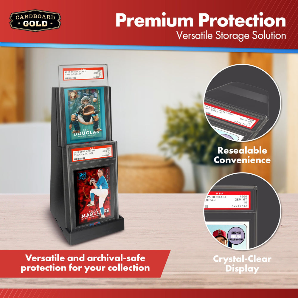 Cardboard Gold archival-safe acid-free sleeve protects condition while preserving display quality