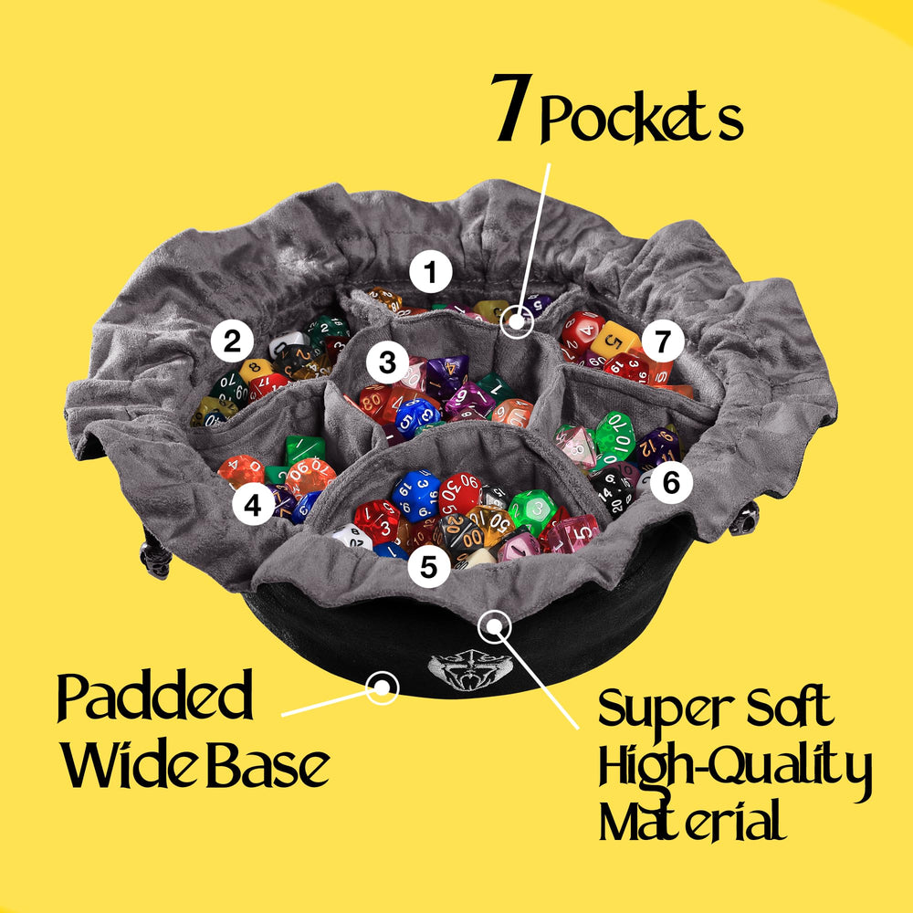 CardKingPro Immense Dice Bag opening for quick access during games
