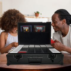 CardKingPro KingMega foam blocks secure cards and prevent movement inside.