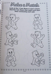 Care Bears Fuzzy Friends activity pages offer engaging prompts for solo or guided coloring sessions